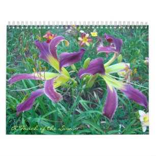 Touch of the Sun Daylilies II Calendar