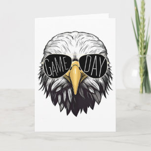 Touchdown American Footll Game Day Thanksgiving Ld Card