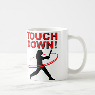 Touchdown Baseball Funny Mug