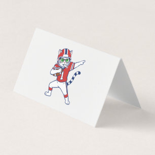 Touchdown Cat Business Card