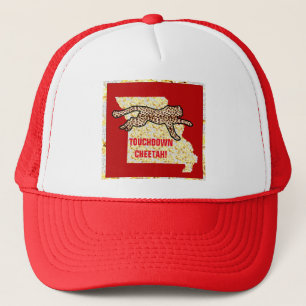 TOUCHDOWN CHEETAH! TRUCKER HAT