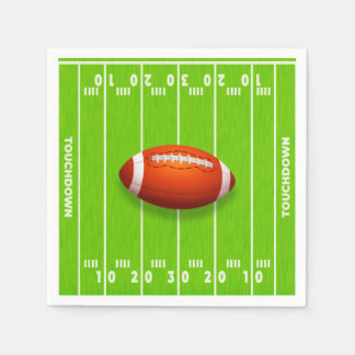 Touchdown Football Field Napkin