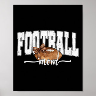 Touchdown Season American Footll Mom Game Day Than Poster
