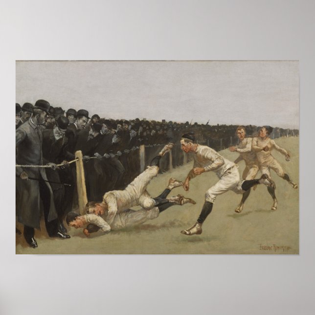 Touchdown, Yale vs. Princeton, Thanksgiving Day, Poster (Front)