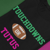 Touchdowns or Tutus Gender Reveal