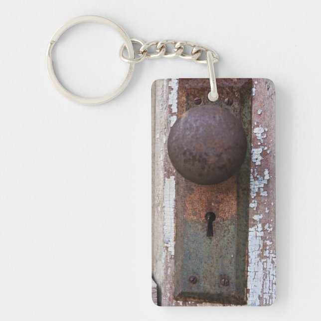 Touche de porte rouillée (Devant)