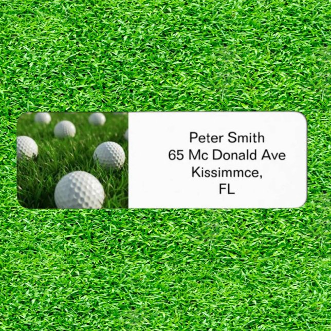 Touche Parfaite À Thème Golf (Tee Off Your Correspondence!)