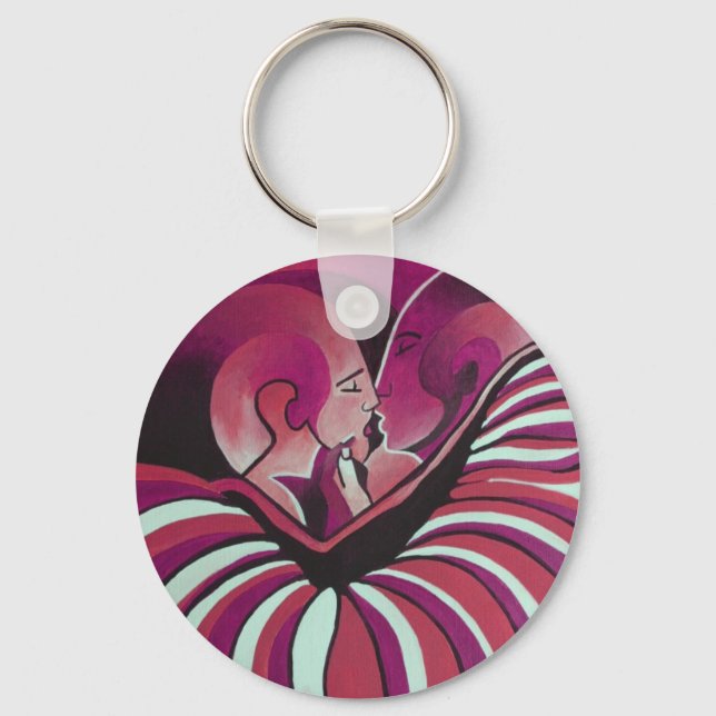 Touched By Africa II Keychain (Front)