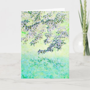 "Touched by Spring" - Card