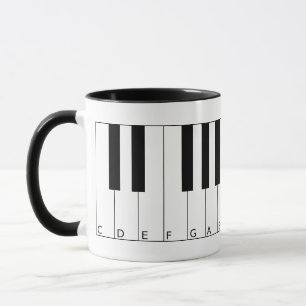 Touches de piano Mug