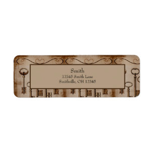 Touches de squelette Vintage victorien en détresse