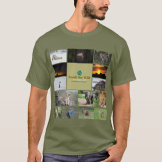 Touchez le T-shirt sauvage