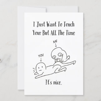 Touchez Votre Carte D'Amour Beurre, Cheeky