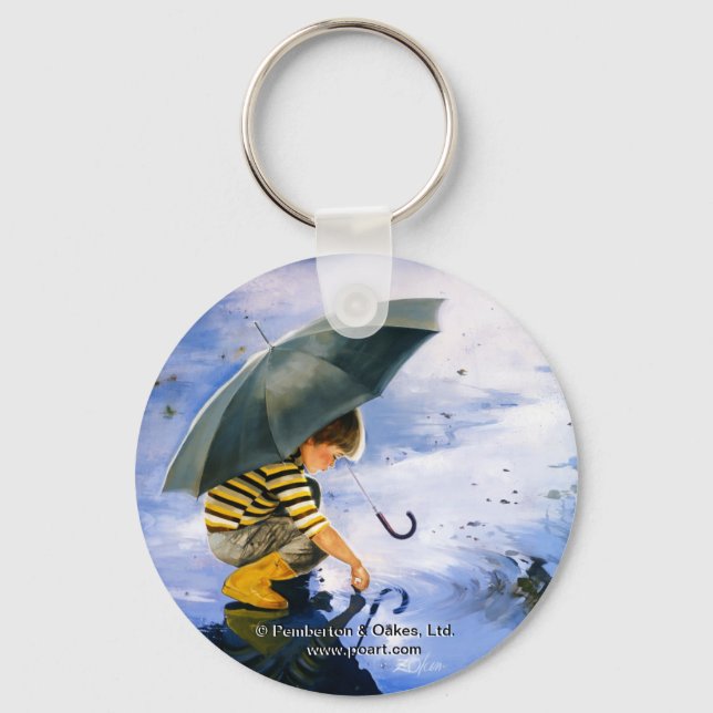 Touching the Sky Keychain (Front)