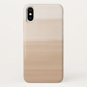Touching Warm Beige Watercolor Abstract #1 Case-Mate iPhone Case