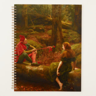 Touchstone and Audrey (Jester Teasing Lady Lover) Planner