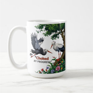 Touffé par le Progrès – Mug Éco-Conscient