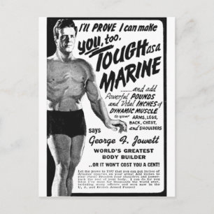 Tough As A Marine! Postcard