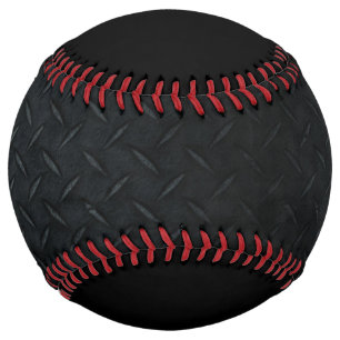 Tough Black Diamond Plate Pattern Softball