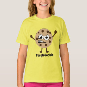 Tough Chocolate Chip Cookie Design Funny Kids  T-Shirt