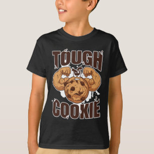 Tough Cookie Bodybuilding Food Lover Muscular  T-Shirt