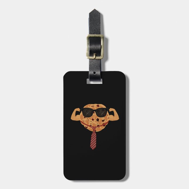 Tough Cookie - Cool  Luggage Tag (Front Vertical)