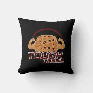 Tough Cookie Throw Pillow