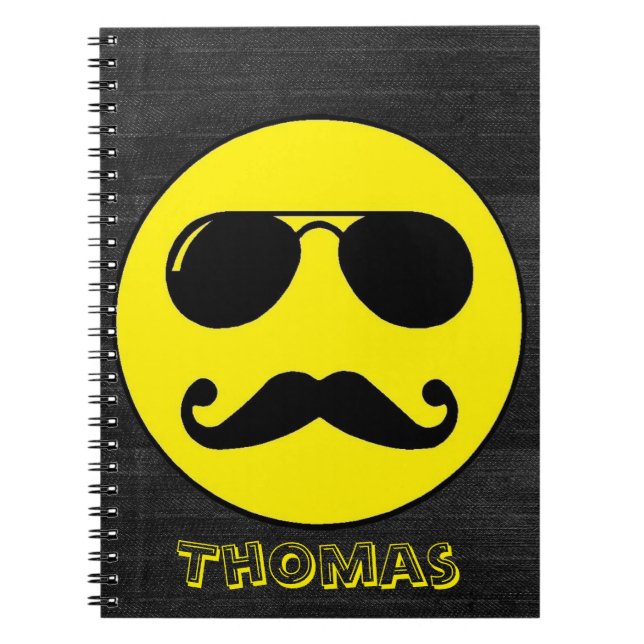 Tough Cop - Customizable! Notebook (Front)