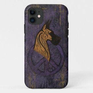 Tough Extreme I-Phone 5 Case W/Brindle Dane