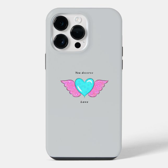 Tough grey  iPhone case (Back)