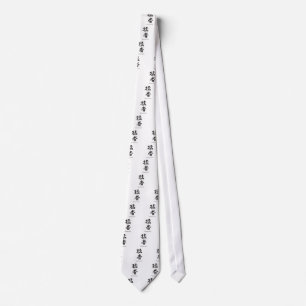 Tough Guy in Kanji lettering Tie
