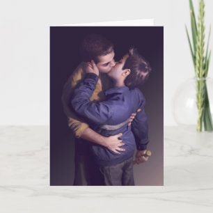 Tough - Just the Kiss (Blank Card) Card