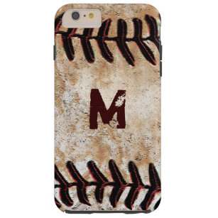 Tough Monogram Baseball iPhone 6S Plus Case