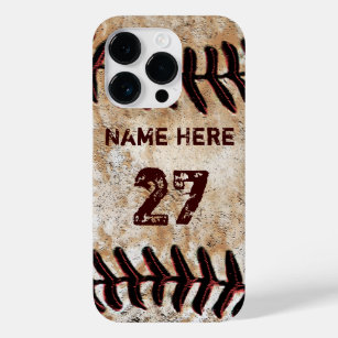 Tough Personalized Vintage Baseball iPhone Cases