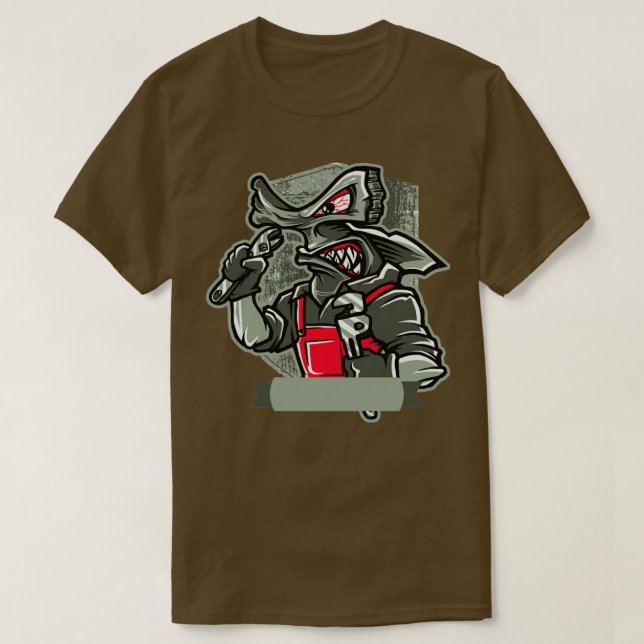 Tough plumber T-Shirt (Design Front)