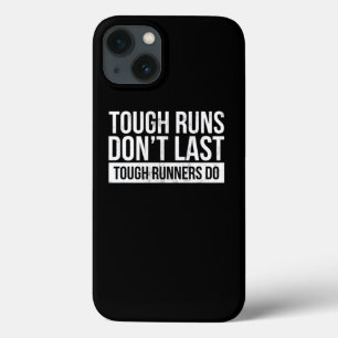 Tough Runners Funny Quote Running Runner Life iPhone 13 Case