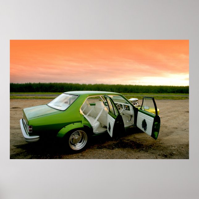 Tough Street Machine - Poster de la machine verte (Devant)