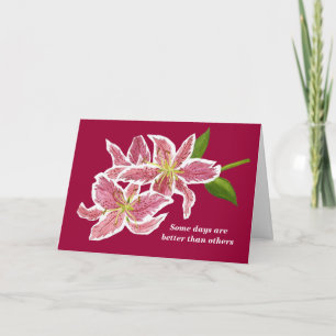 Tough Times Card