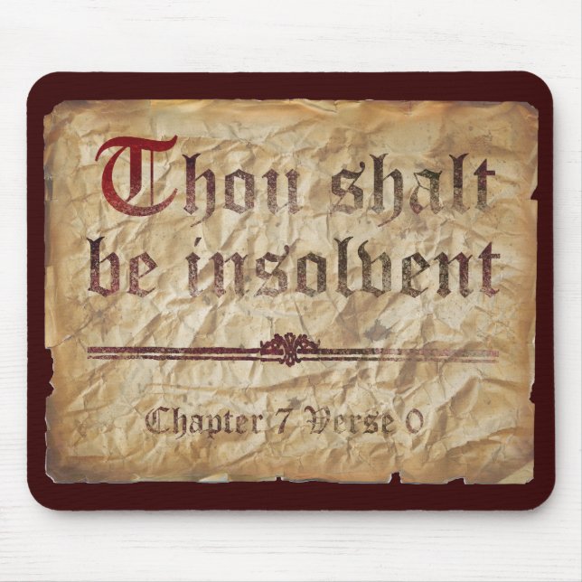 Tough Times Mousepad (Front)