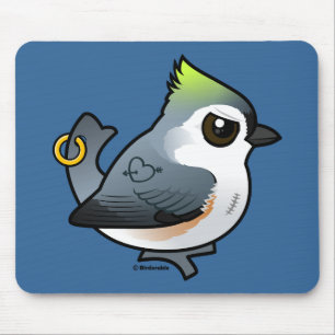 Tough Titmouse Mouse Pad