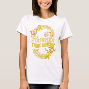 tougher than cancer bone cancer Awareness T-Shirt