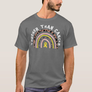 Tougher than Cancer Childhood Cancer Awareness T-Shirt