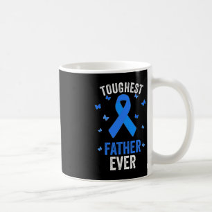 Toughest Father Ever Vintage Pancreatic World Canc Coffee Mug