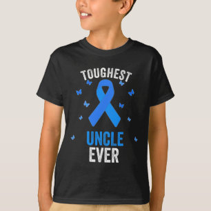 Toughest Uncle Ever Vintage Pancreatic World Cance T-Shirt