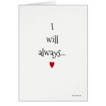Toujours aimer votre carte Valentine