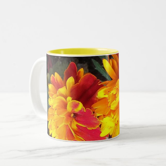Toujours dans la tasse de souci de fleur (Devant gauche)