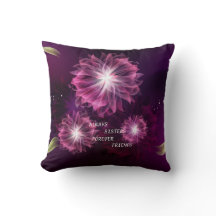 "TOUJOURS DE SOEURS COUSSIN DE CARRÉ D'AMIES POUR
