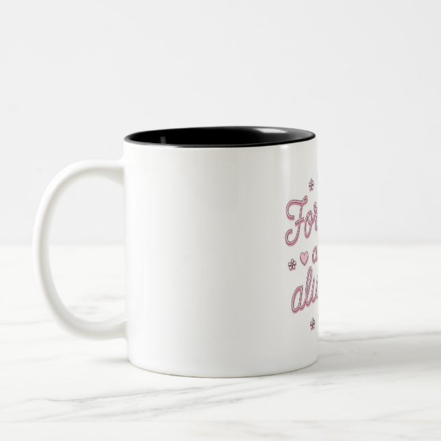 Toujours et toujours - Mug de la Saint-Valentin ro (Gauche)