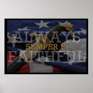 Toujours fidèle - affiche de Semper fi