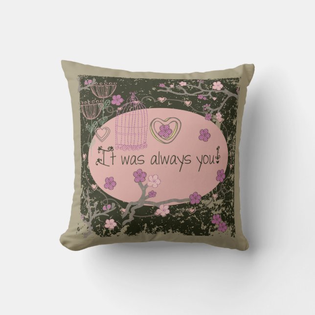 Toujours vous aimez le Coussin (Recto)